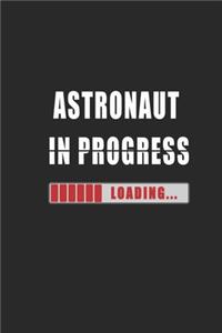 astronaut in progress Notebook