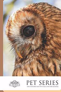 One Hundred and Fifty page lined Bird Journal