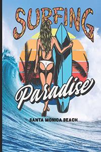Surfing Paradise Santa Monica Beach