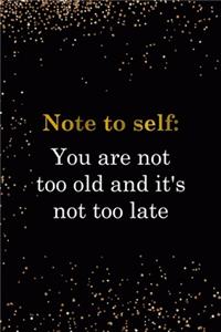 Note To Self