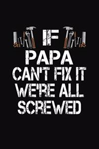 If Papa Can't Fix We're All Screwed