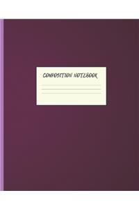 Composition Notebook