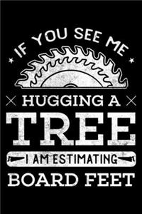 If You See Me Hugging a Tree I Am Estimating Board Feet