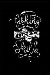 Fishing is not about a Lucky but a Skill