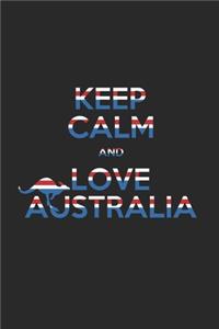 Keep calm and love australia