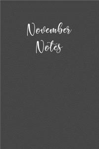 November Notes