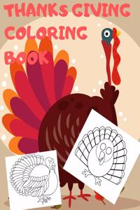 Thanksgiving Coloring Book