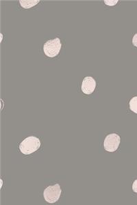 Cute Pattern Rose Gold Sketchbook