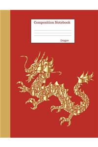 Composition Notebook Dragon
