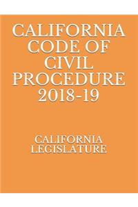 California Code of Civil Procedure 2018-19
