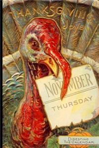 Vintage Thanksgiving Journal