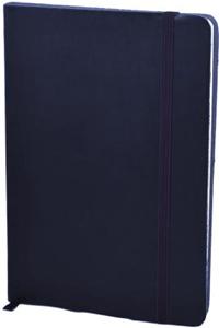 Monsieur Notebook Soft Leather Journal - Midnight Blue Ruled