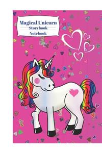 Magical Unicorn Storybook Notebook