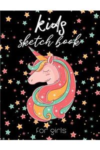 Kids Sketch Book for Girls