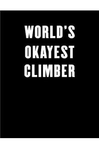 World's Okayest Climber