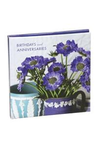 Jane Packer Blue & White Birthday Book