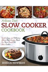 Atkins Diet Slow Cooker Cookbook