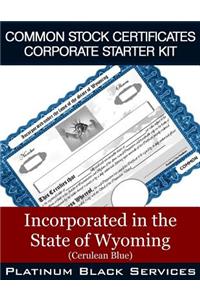 Common Stock Certificates Corporate Starter Kit