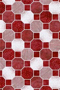 Bullet Journal Notebook Dotty Hexagon Pattern 13