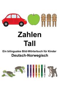Deutsch-Norwegisch Zahlen/Tall Ein bilinguales Bild-Wörterbuch für Kinder