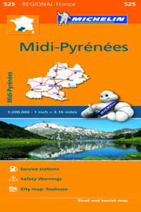 Michelin Regional Maps: France