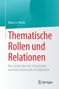 Thematische Rollen Und Relationen