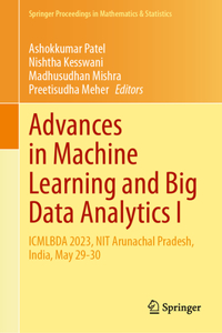 Advances in Machine Learning and Big Data Analytics I