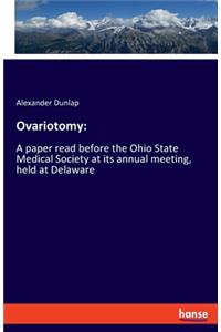 Ovariotomy