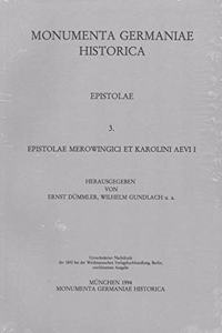 Epistolae Merowingici Et Karolini Aevi (I)