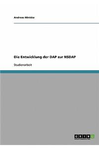 Entwicklung der DAP zur NSDAP