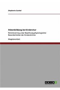 Stimmbildung im Kinderchor