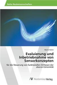 Evaluierung Und Inbetriebnahme Von Sensorkonzepten