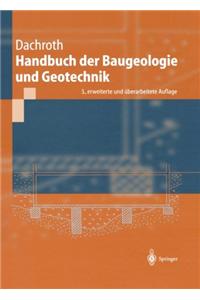 Handbuch Der Baugeologie Und Geotechnik