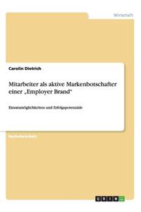 Mitarbeiter als aktive Markenbotschafter einer 