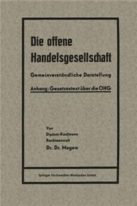 Offene Handelsgesellschaft (Ohg)