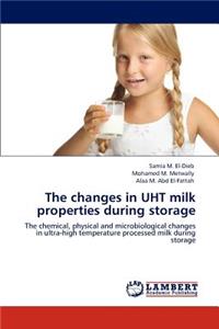 changes in UHT milk properties during storage
