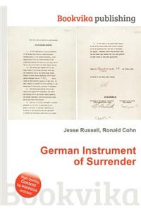 German Instrument of Surrender