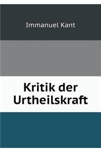 Kritik Der Urtheilskraft