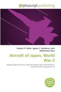 Aircraft of Japan, World War II