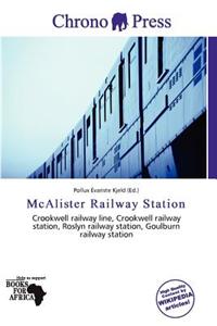 McAlister Railway Station