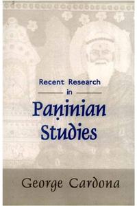 Recent Research in Paninian Studies