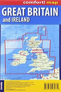 comfort! map Great Britain & Ireland