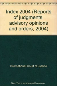 Reports of Judgments, Advisory Opinions and Orders