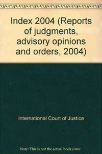 Reports of Judgments, Advisory Opinions and Orders