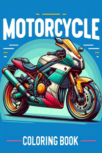 Motorcycle Coloring Book