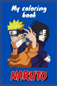 My Naruto coloring book