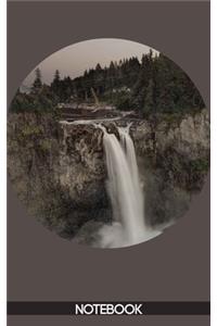 Snoqualmie Falls, Washington State Notebook (100 pages)