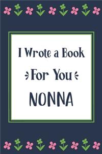 I Wrote a Book For You Nonna