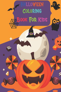 Halloween Coloring Book For Kids