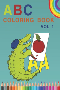 ABC coloring book Vol 1